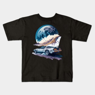 Summer Art DMC DeLorean Kids T-Shirt